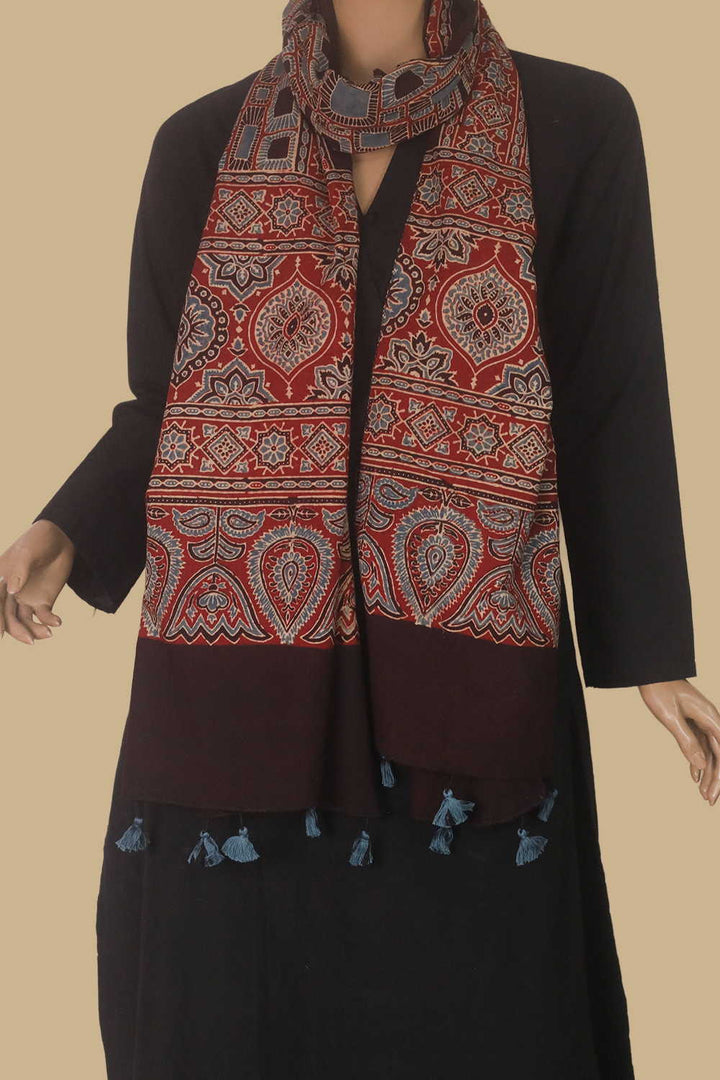 Block Printed Stoles - Matkatus 
