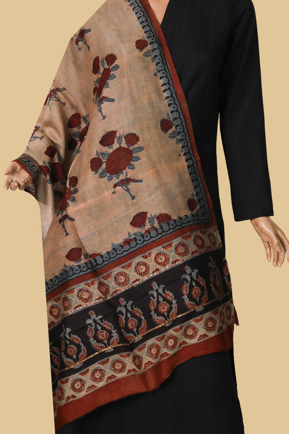 Silk Cotton Stoles - Matkatus 