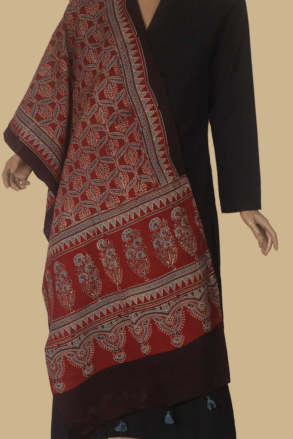 Block Printed Stoles - Matkatus 