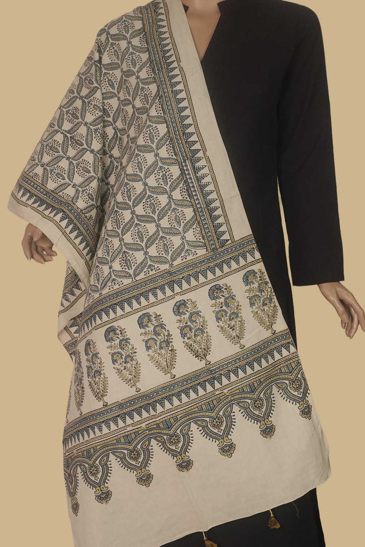 Block Printed Stoles - Matkatus 