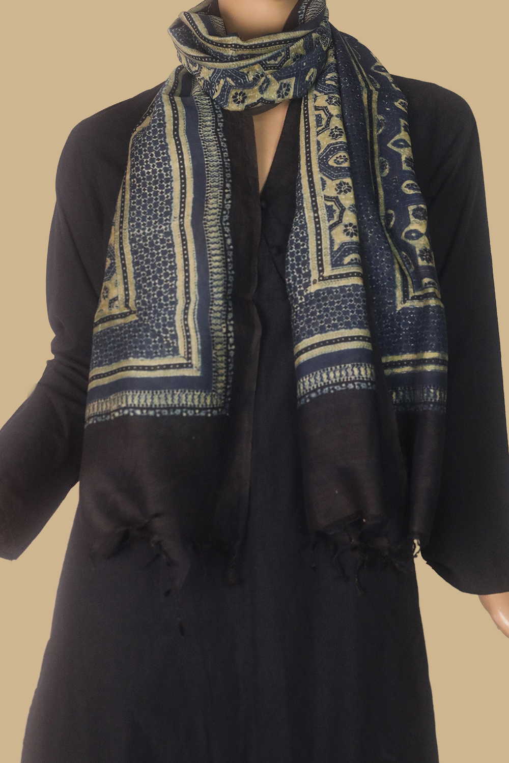 Silk Cotton Stole - Matkatus 