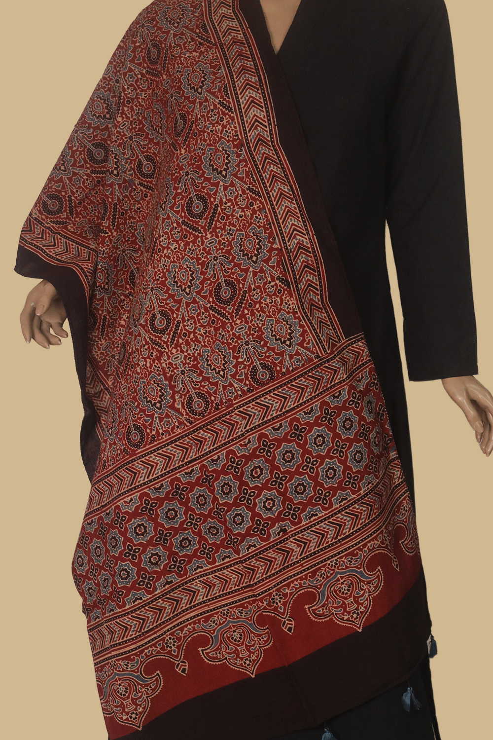 Block Printed Stoles - Matkatus 