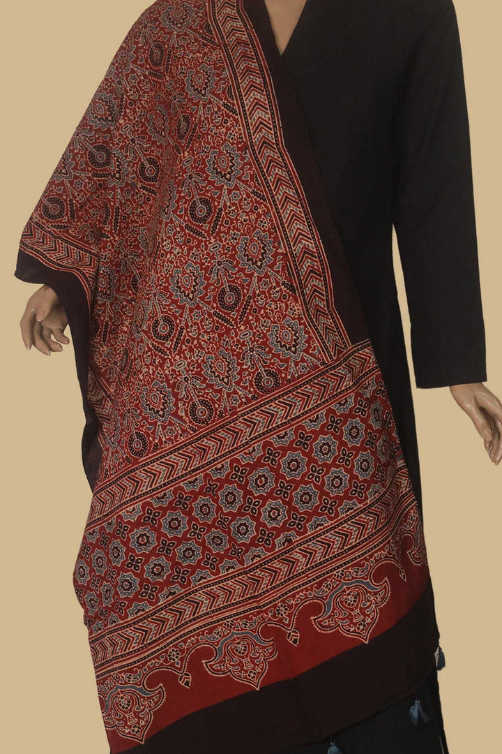 Block Printed Stoles - Matkatus 