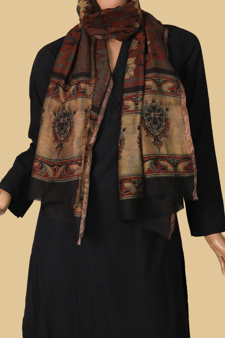 Chanderi Silk Cotton Stoles  - Matkatus
