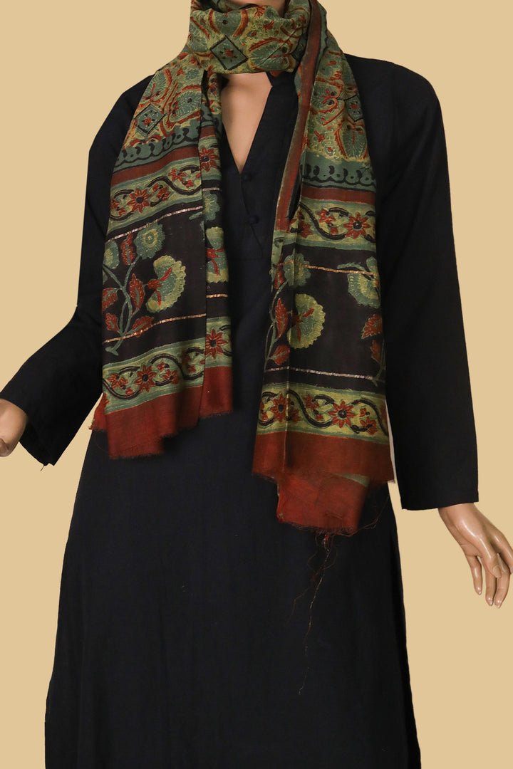 Chanderi Silk Cotton Stoles  - Matkatus