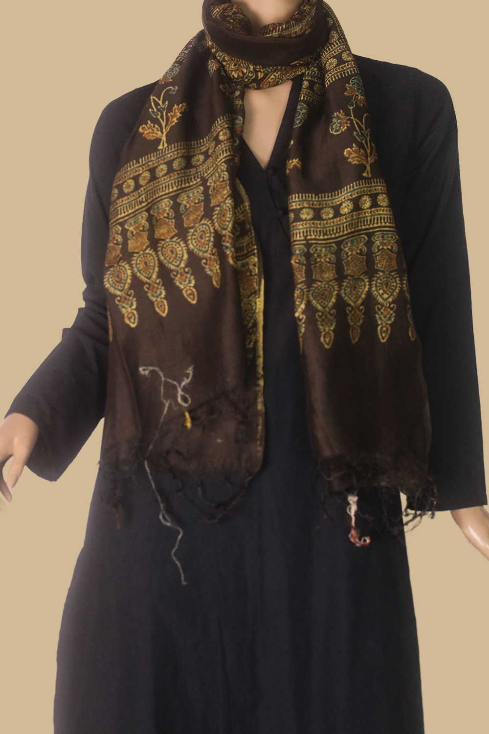 Silk Cotton Stole - Matkatus 