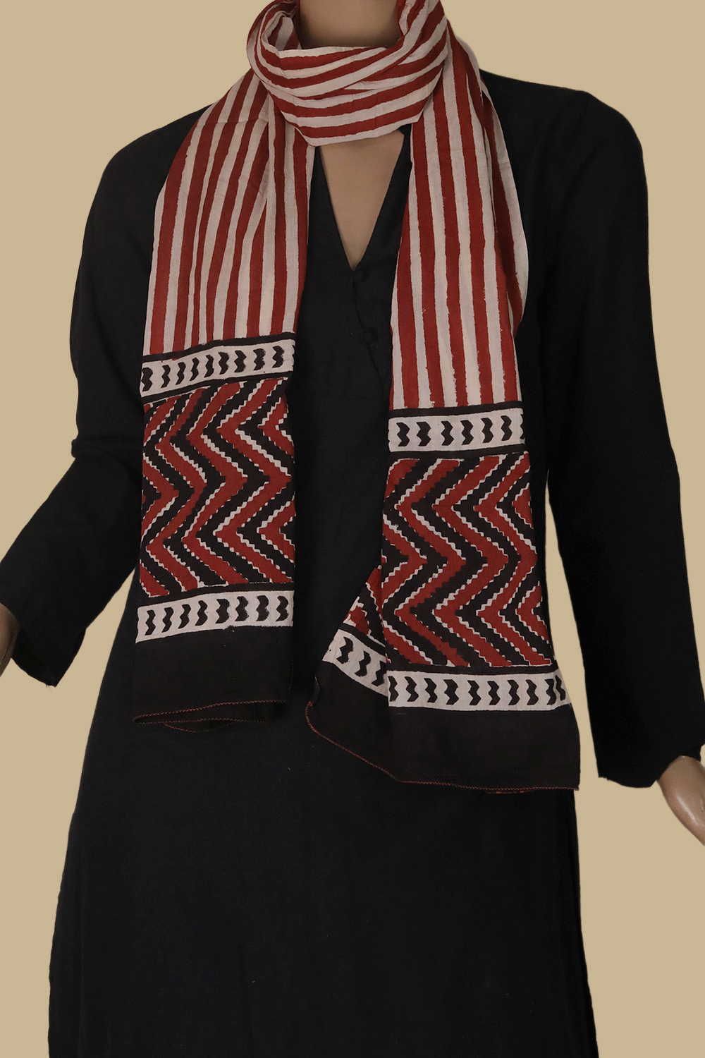 Block Printed Stoles - Matkatus 