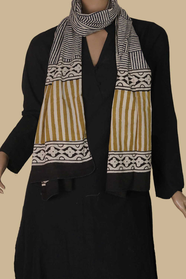 Block Printed Stoles - Matkatus 