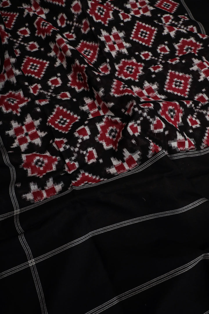 Ikat Cotton Dupatta - Matkatus