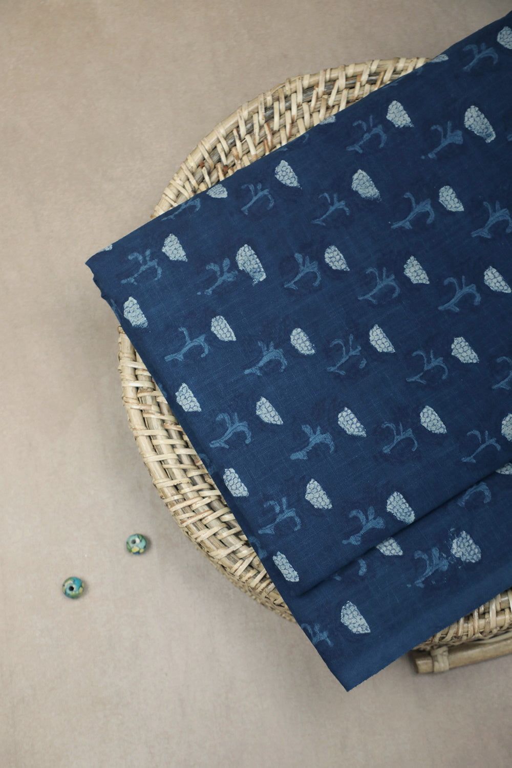 Block Printed Fabric-Matkatus 