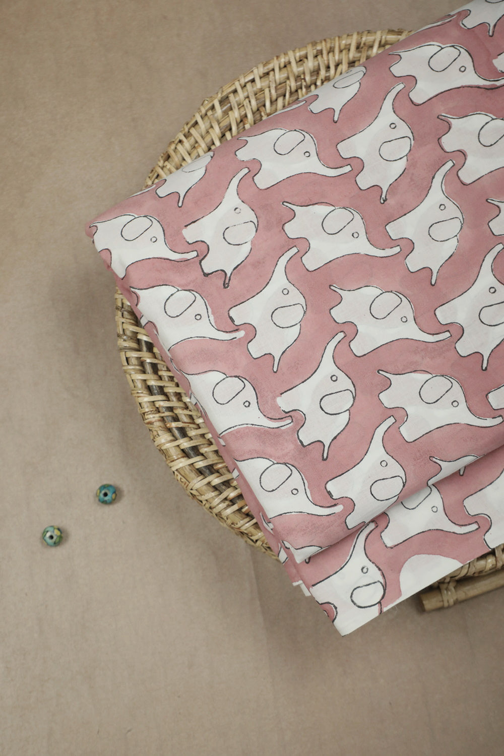 Block Printed Fabric-Matkatus 