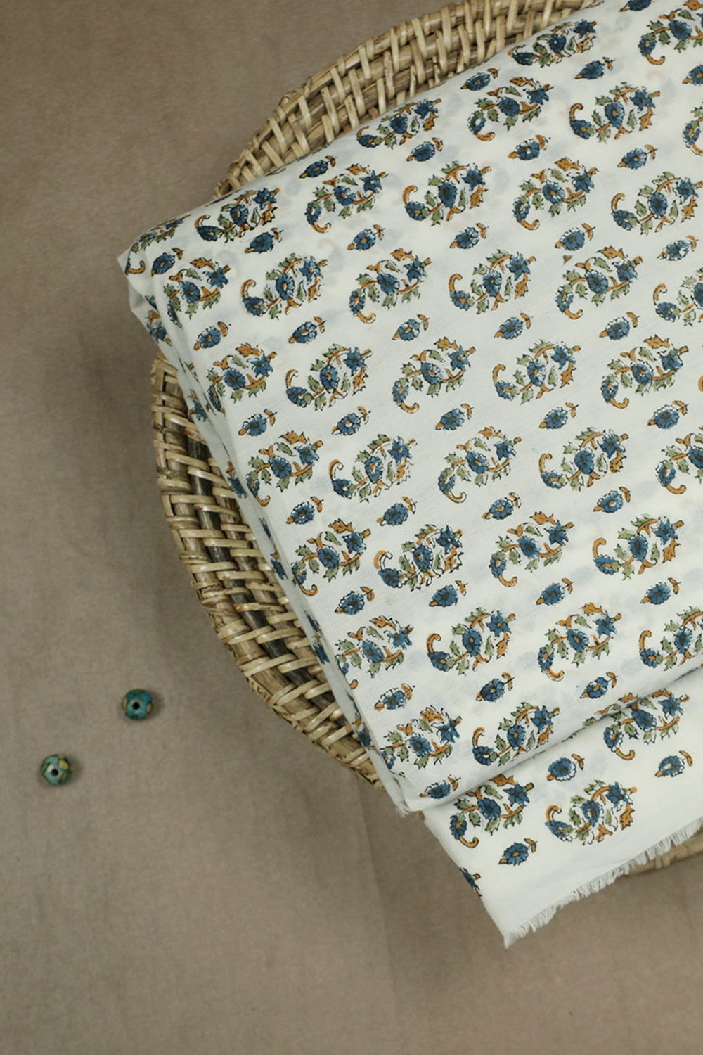 Block Printed Fabric-Matkatus 