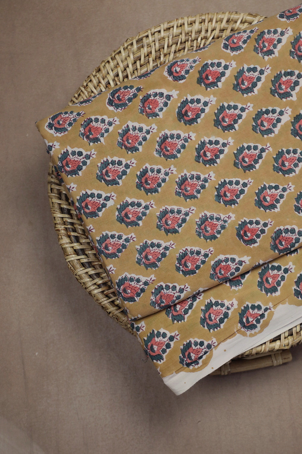 Block Printed Fabric-Matkatus 