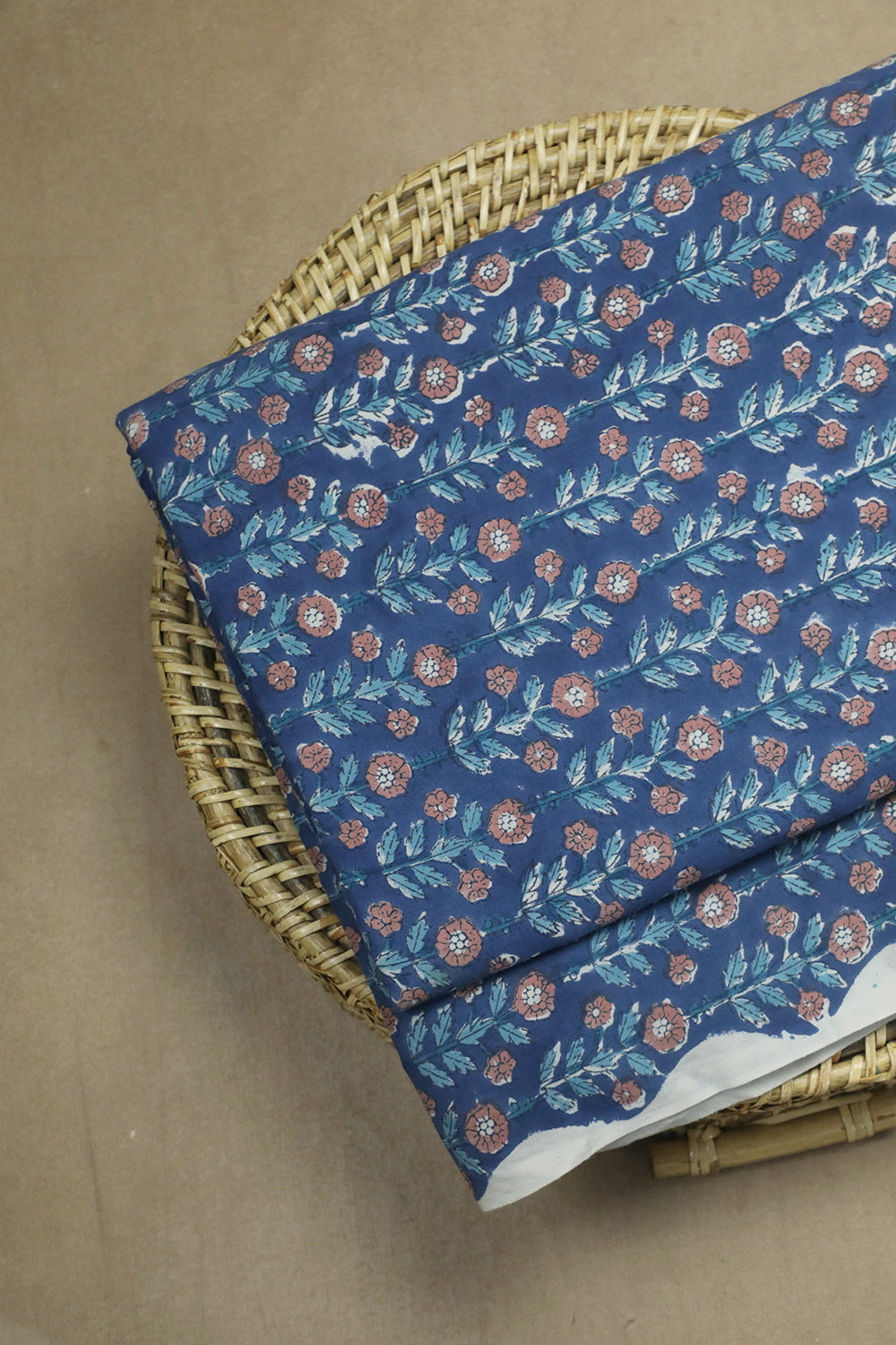 Block Printed Fabric-Matkatus 