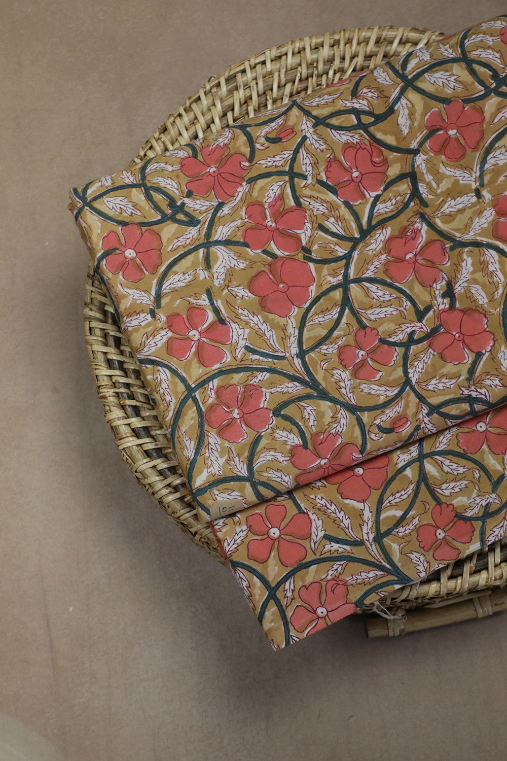 Block Printed Fabric-Matkatus 