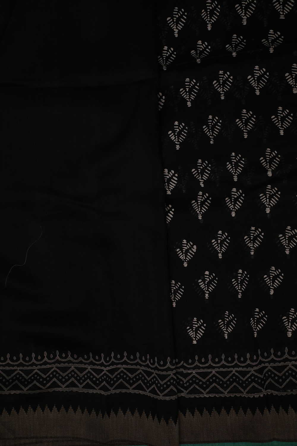 Printed Chanderi Saree - Matkatus 