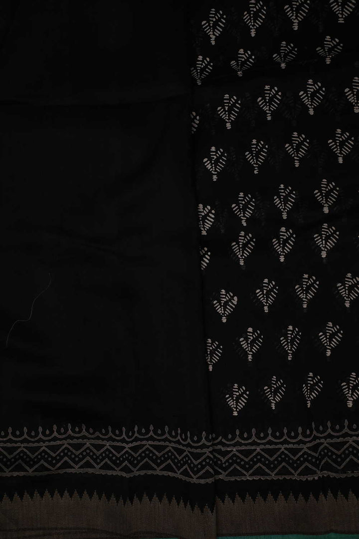 Printed Chanderi Saree - Matkatus 