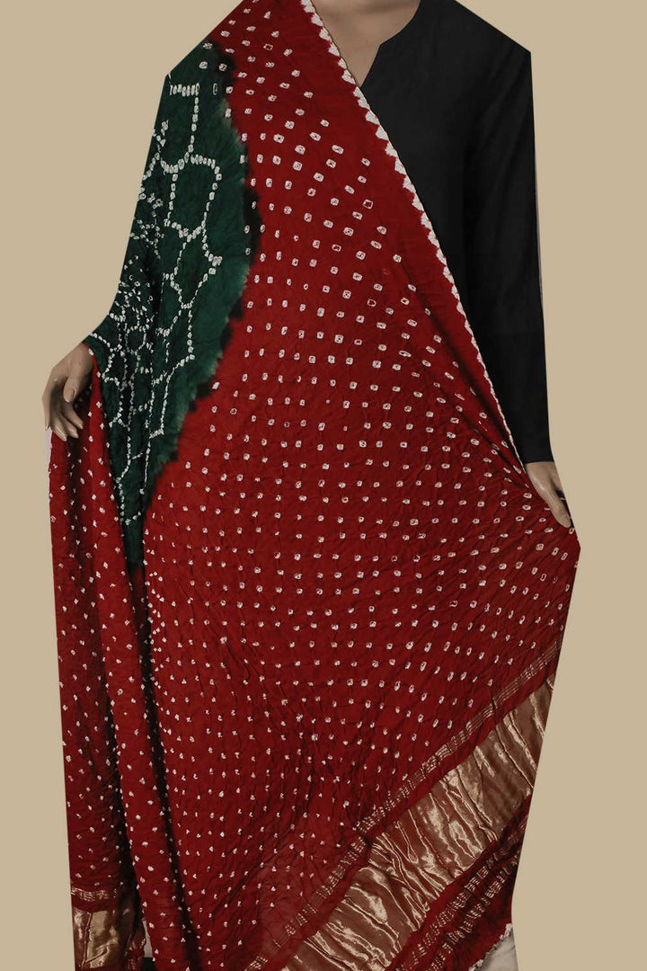 Bandhani Dupatta - Matkatus 