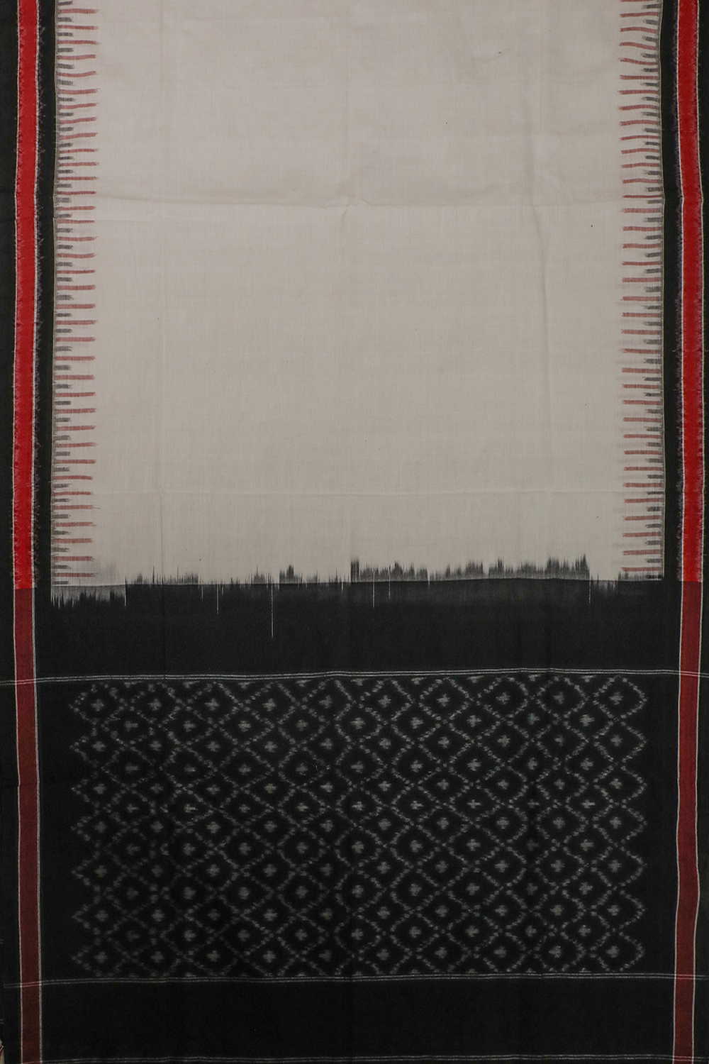 Ikat Cotton Dupatta - Matkatus