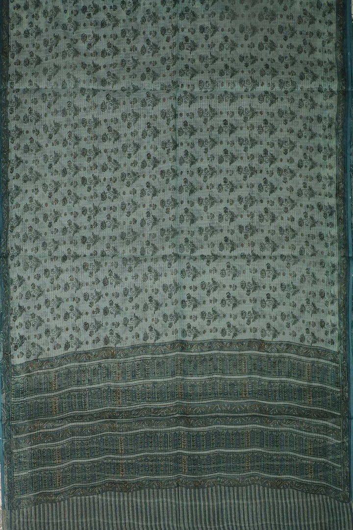 Block Printed Cotton Dupatta - Matkatus 