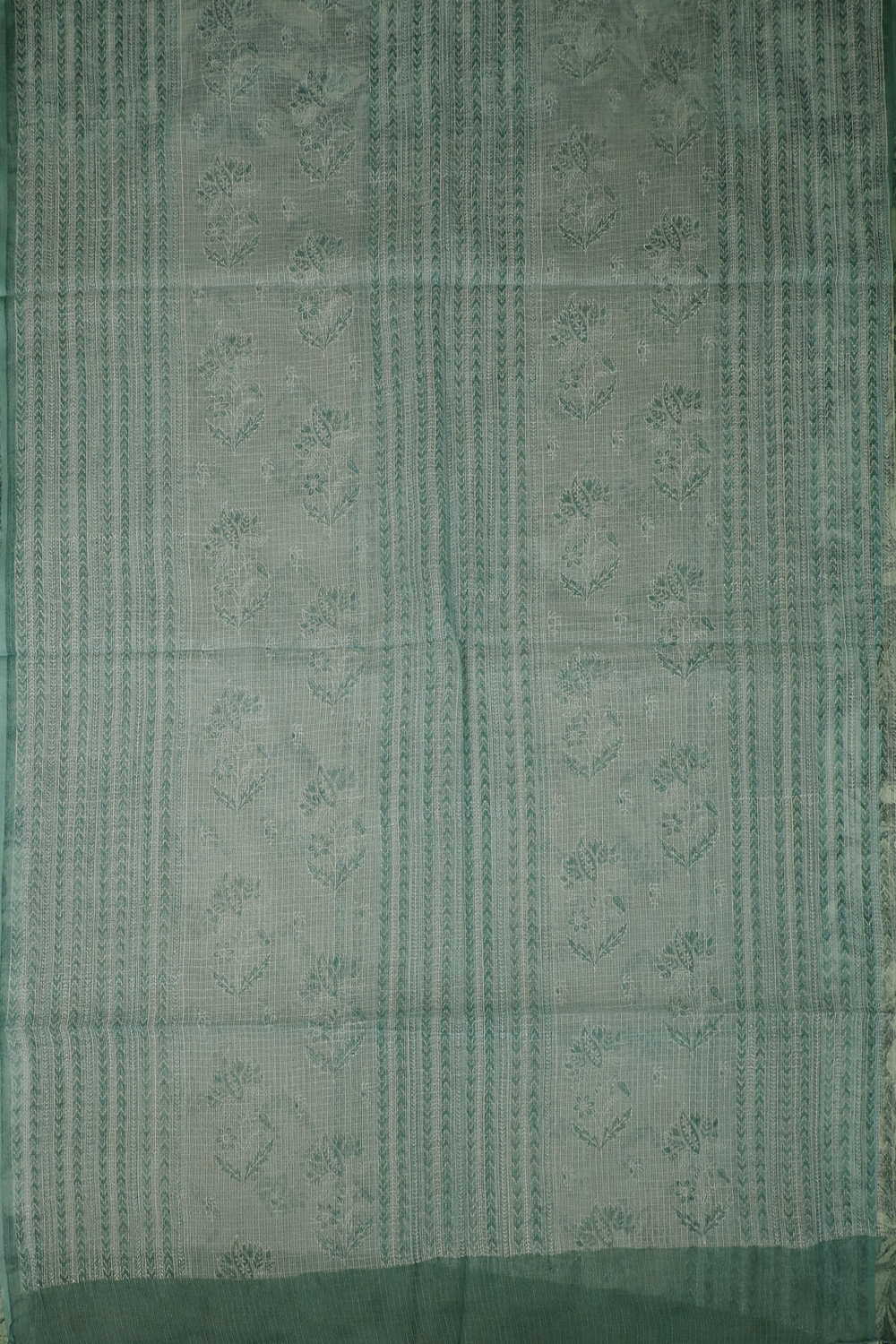Block Printed Cotton Dupatta - Matkatus 