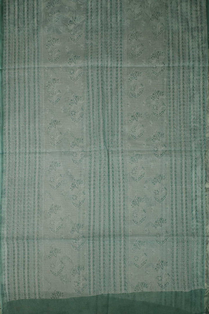 Block Printed Cotton Dupatta - Matkatus 