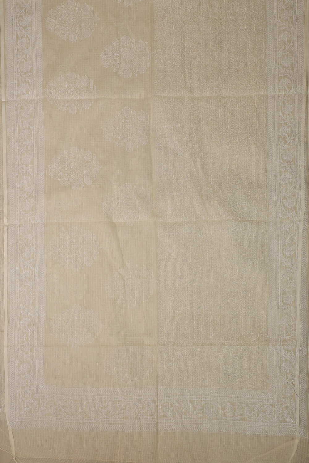 Block Printed Cotton Dupatta - Matkatus 