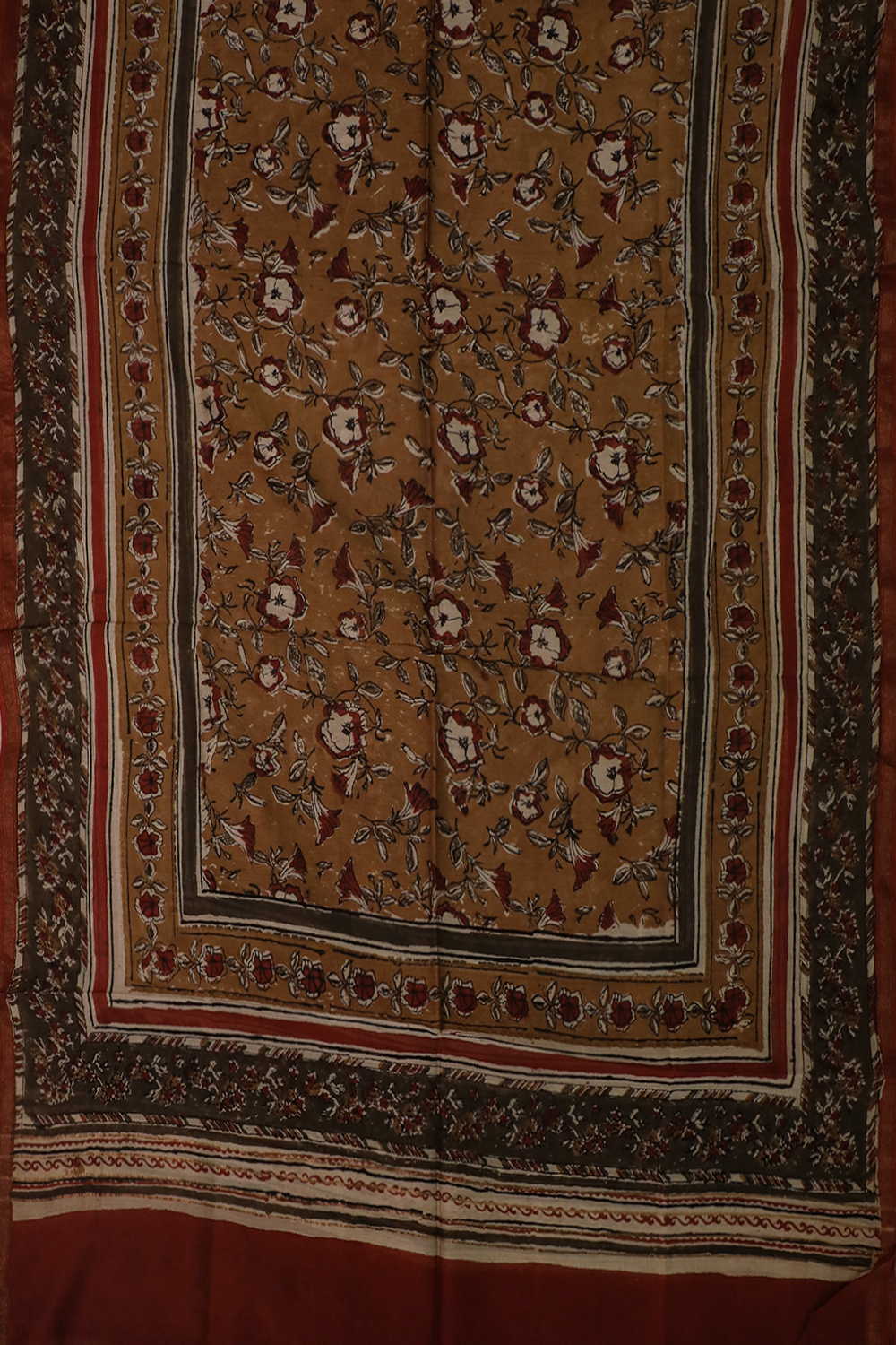 Chanderi Silk Cotton Dupatta - Matkatus 