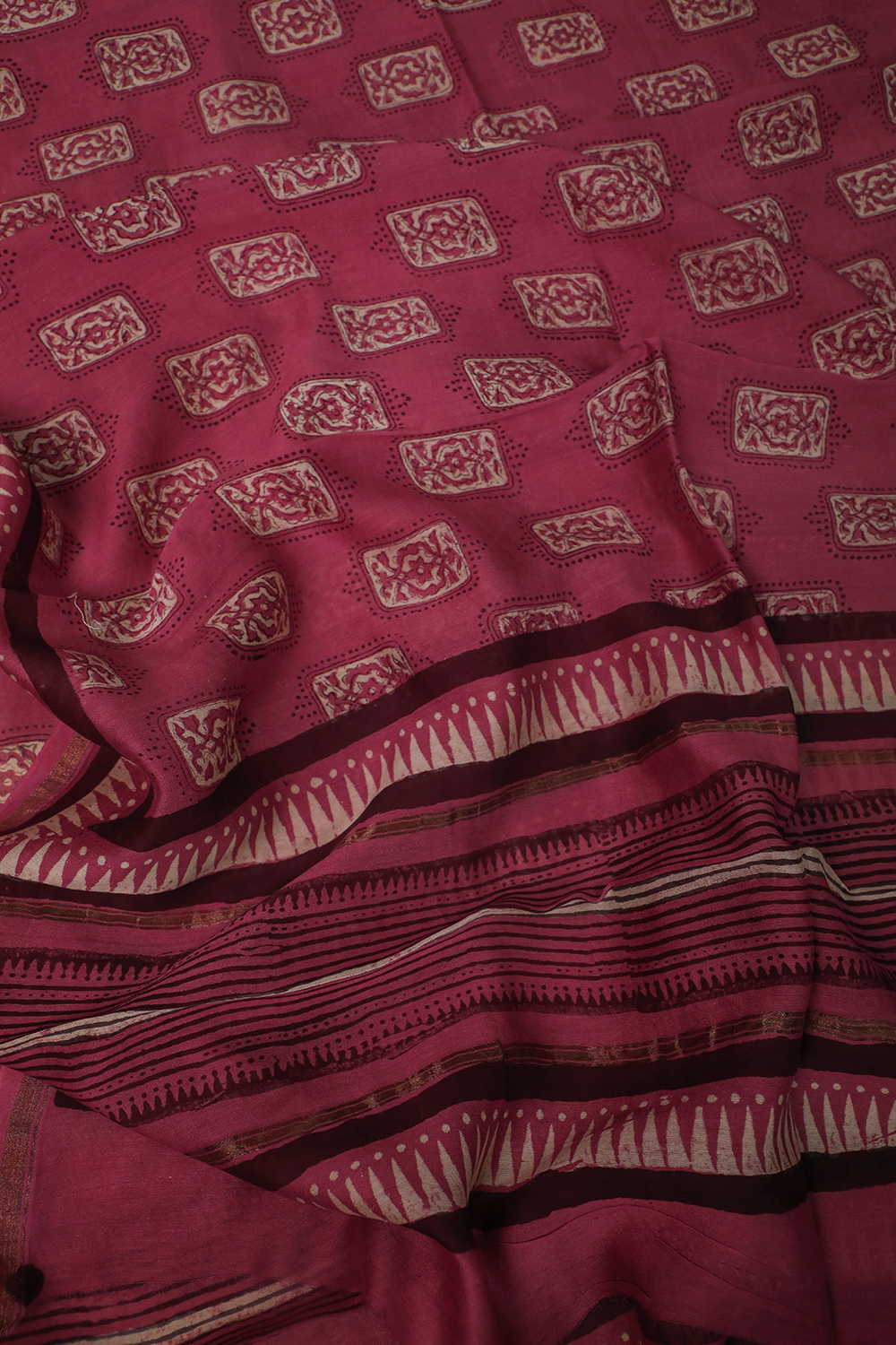 Silk Cotton Dupatta - Matkatus 