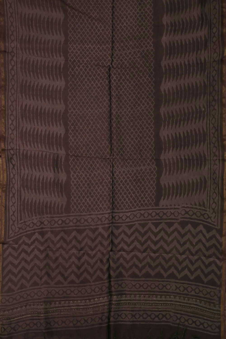 Chanderi Silk Cotton Dupatta - Matkatus 