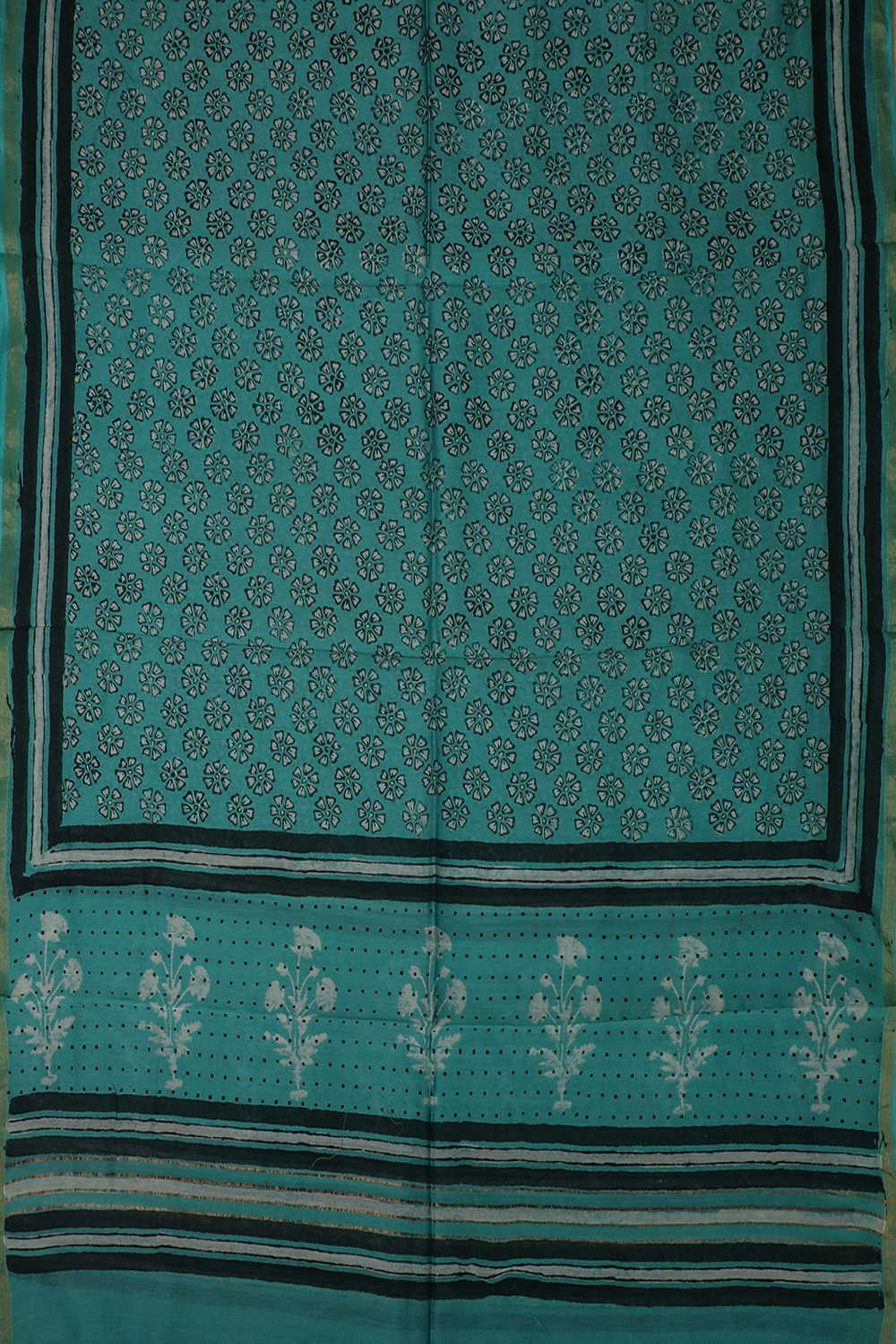 Chanderi Silk Cotton Dupatta - Matkatus 
