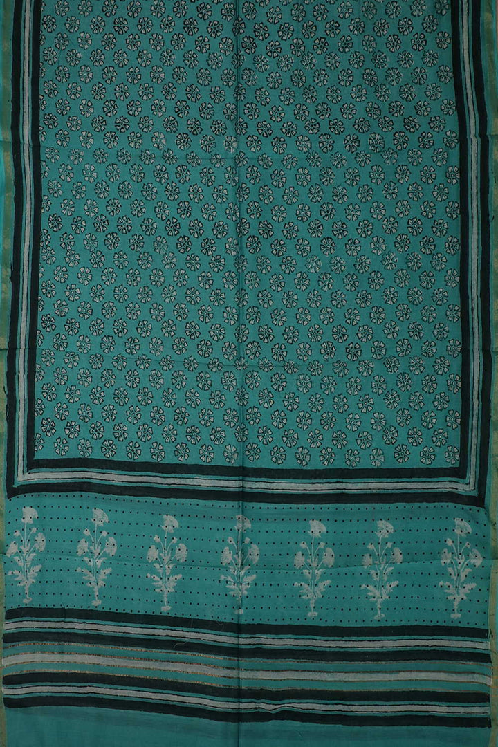 Chanderi Silk Cotton Dupatta - Matkatus 
