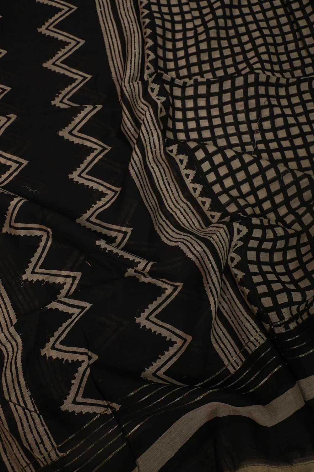 Silk Cotton Dupatta - Matkatus 