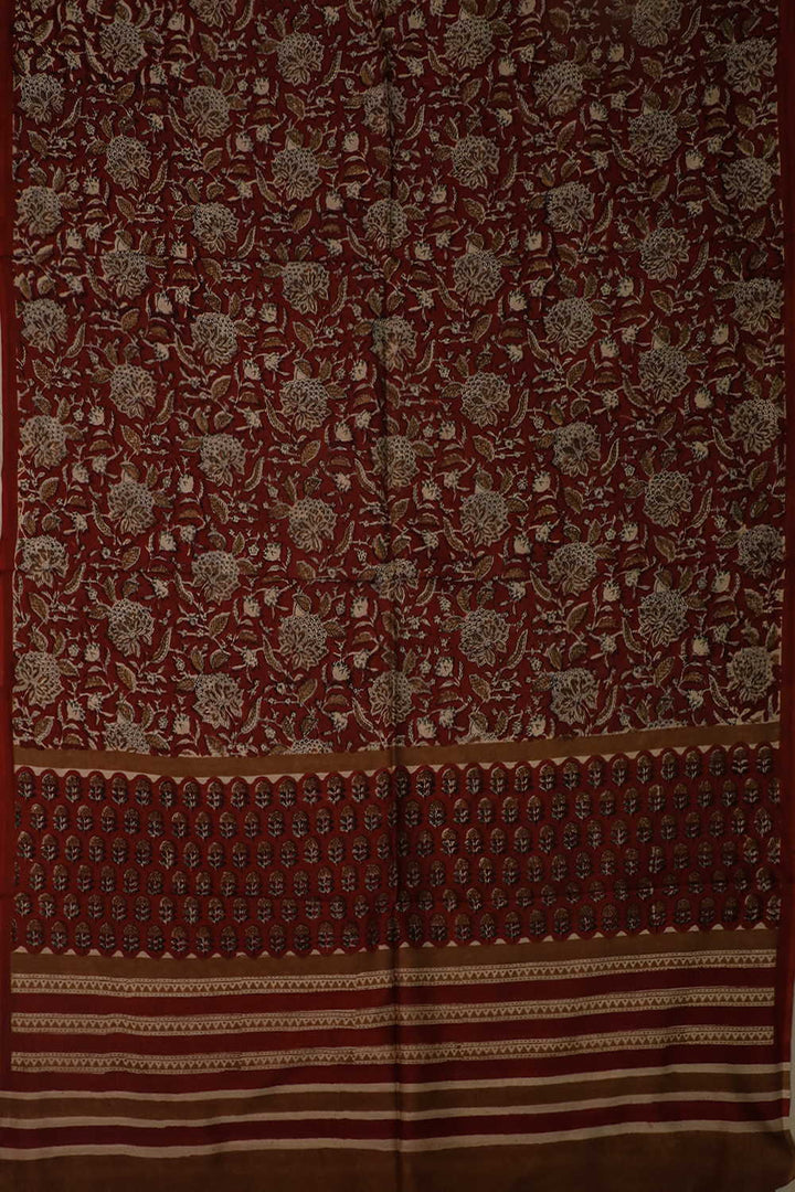 Chanderi Silk Cotton Dupatta - Matkatus 