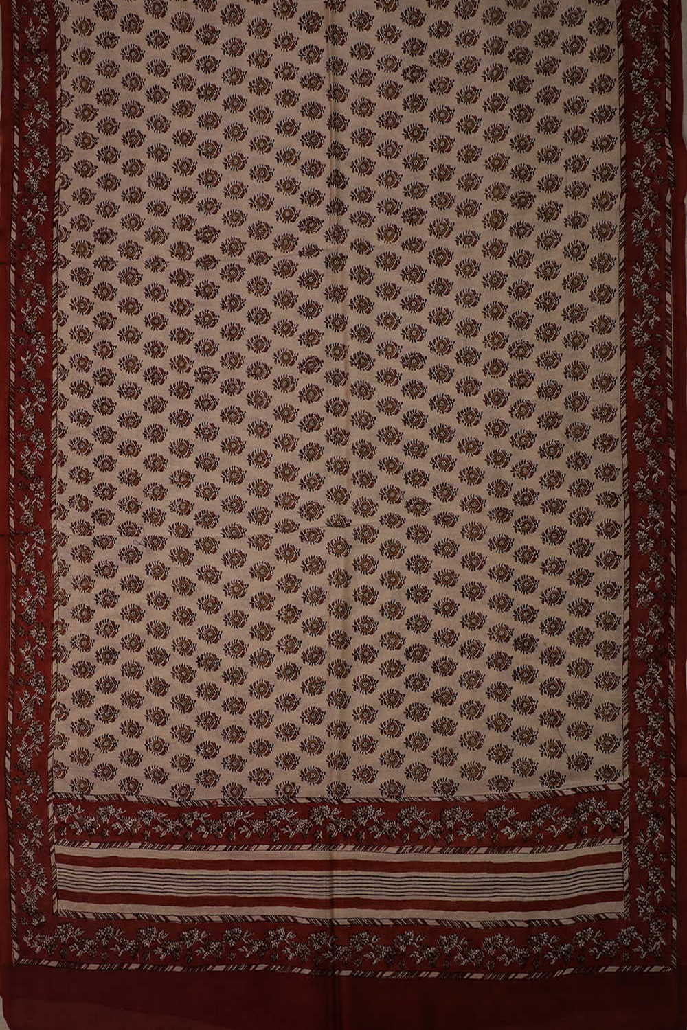 Chanderi Silk Cotton Dupatta - Matkatus 