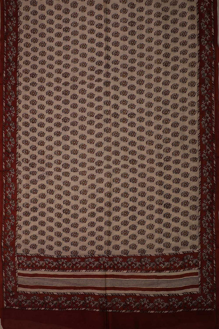 Chanderi Silk Cotton Dupatta - Matkatus 