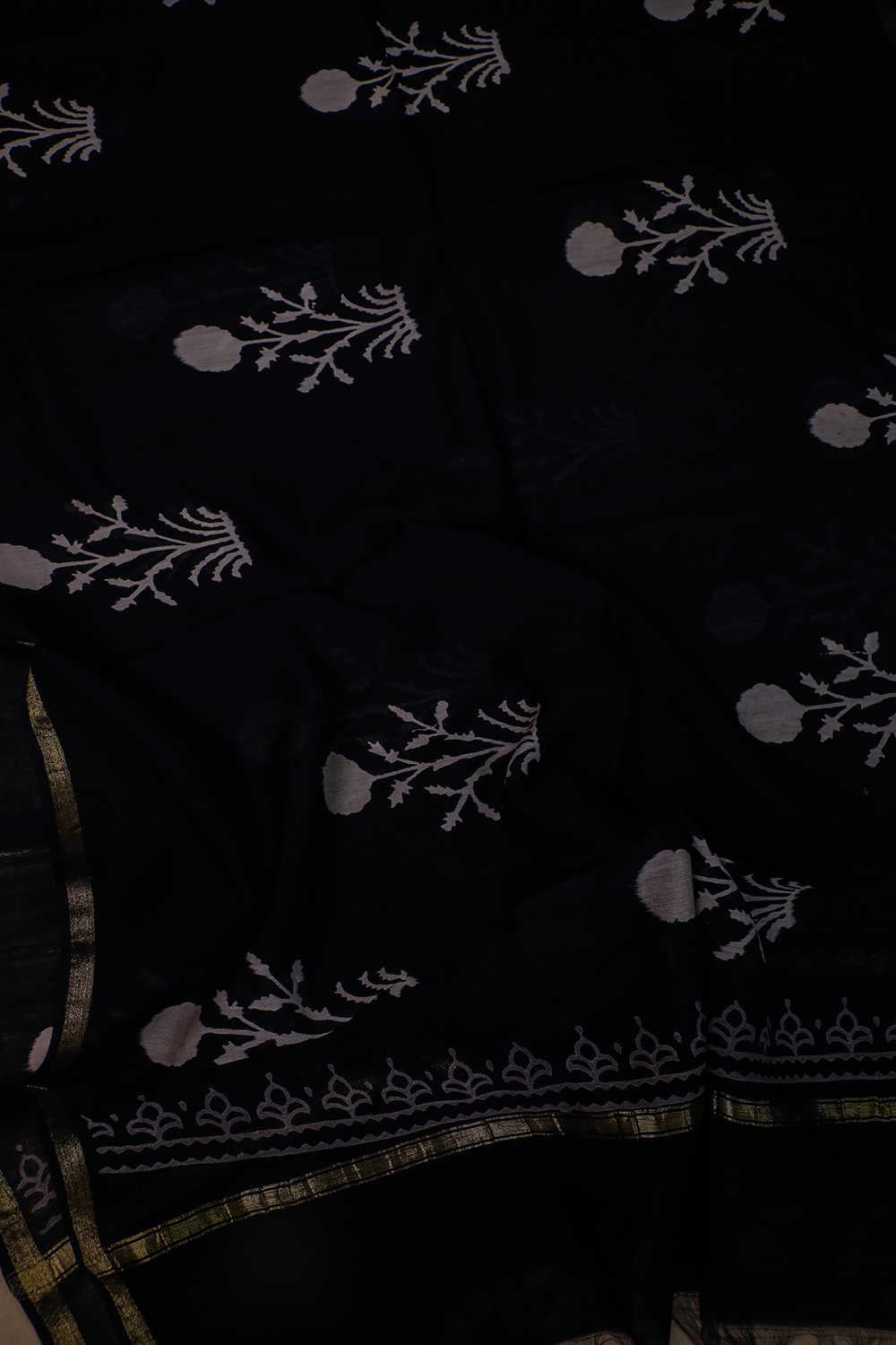 Silk Cotton Dupatta - Matkatus 