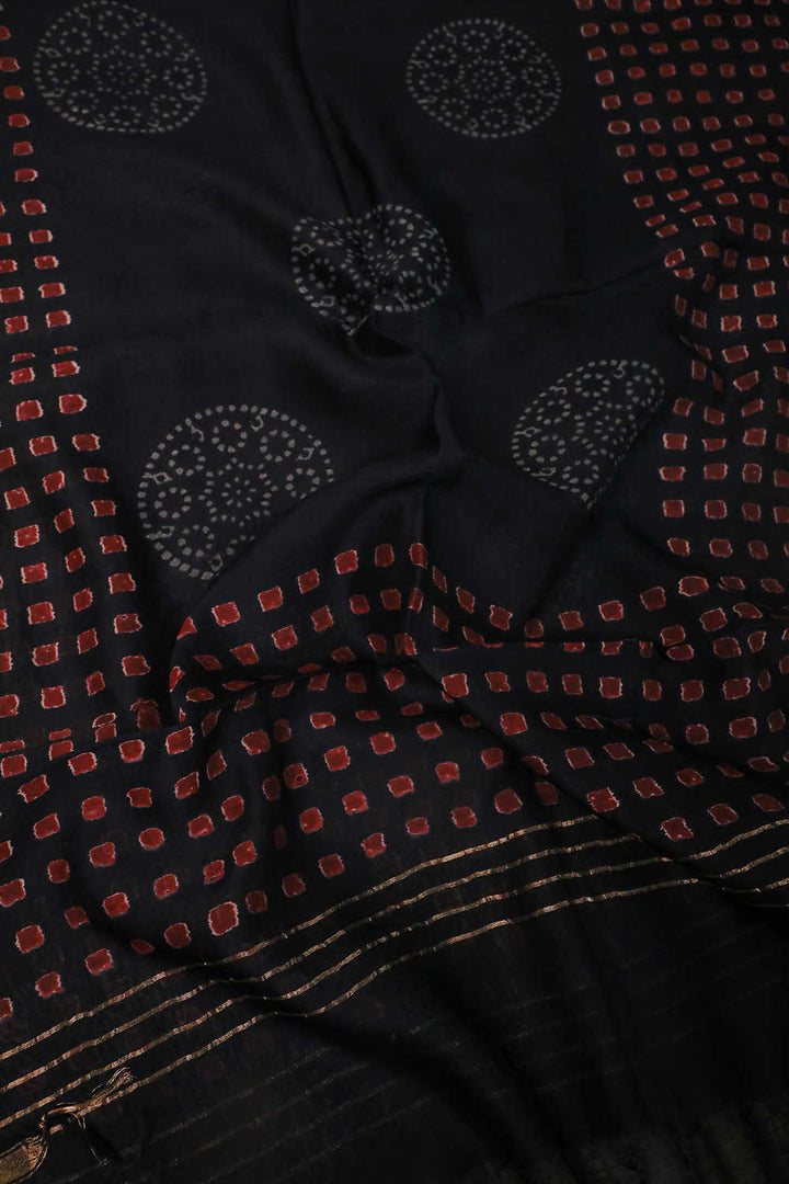 Silk Cotton Dupatta - Matkatus 
