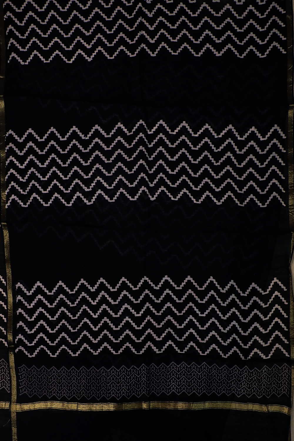 Chanderi Silk Cotton Dupatta - Matkatus 