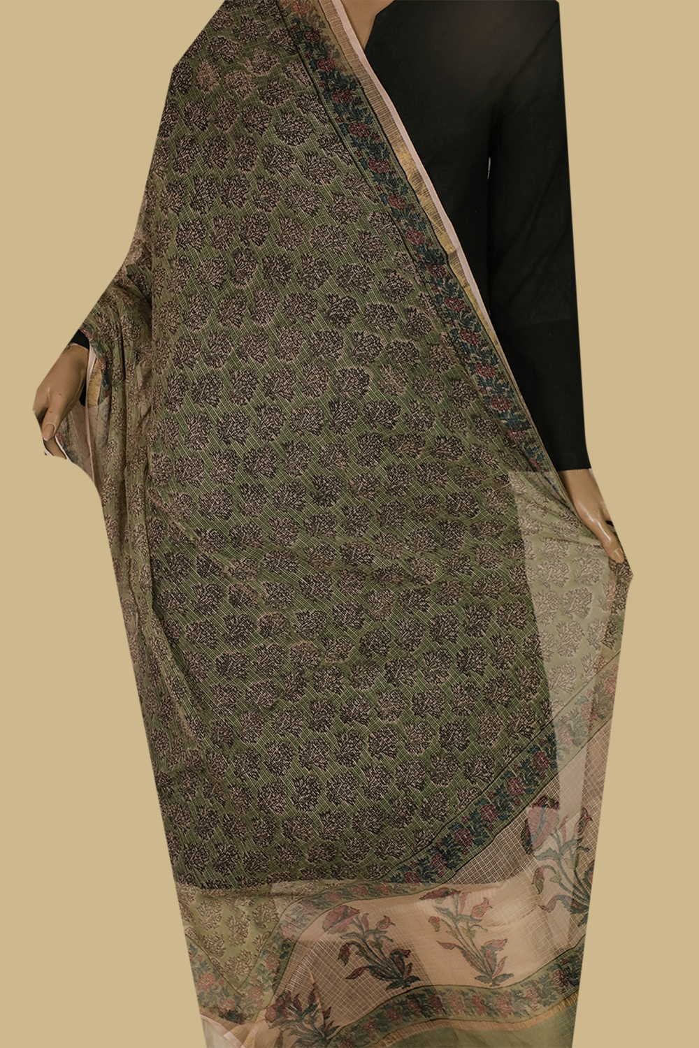 Kota Cotton Dupatta - Matkatus 