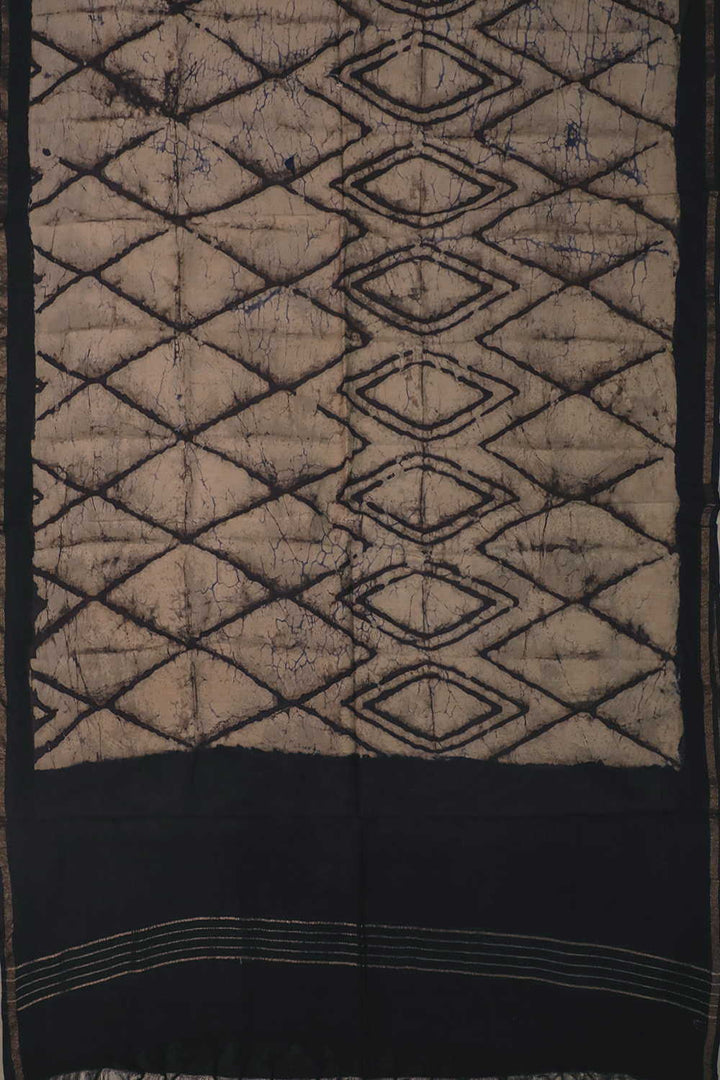 Chanderi Silk Cotton Dupatta - Matkatus 