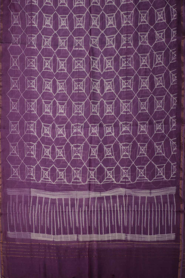 Chanderi Silk Cotton Dupatta - Matkatus 