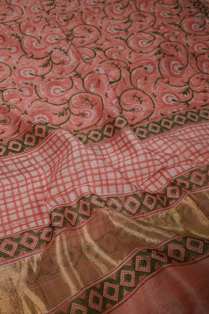 Silk Cotton Dupatta - Matkatus 
