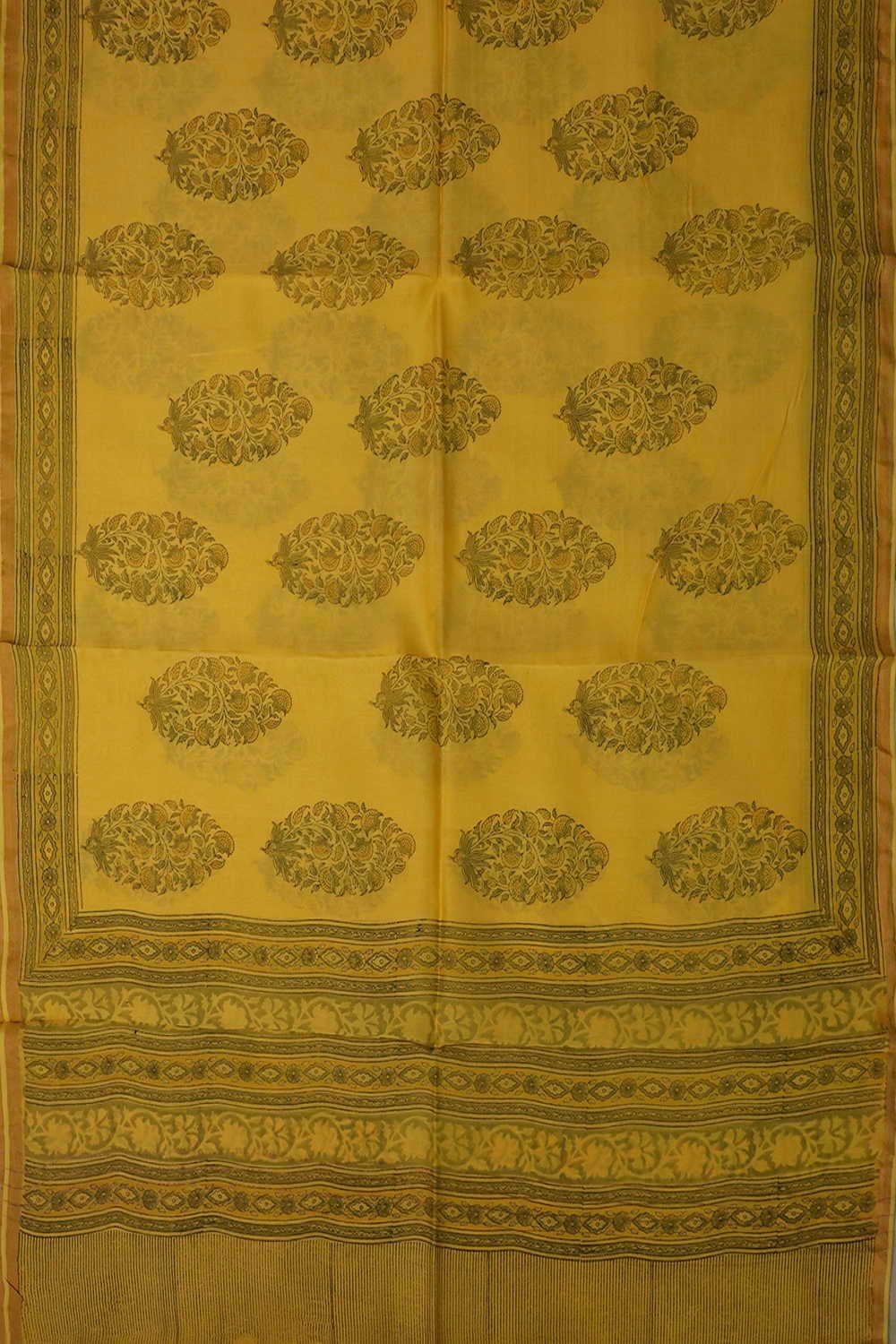 Chanderi Silk Cotton Dupatta - Matkatus 