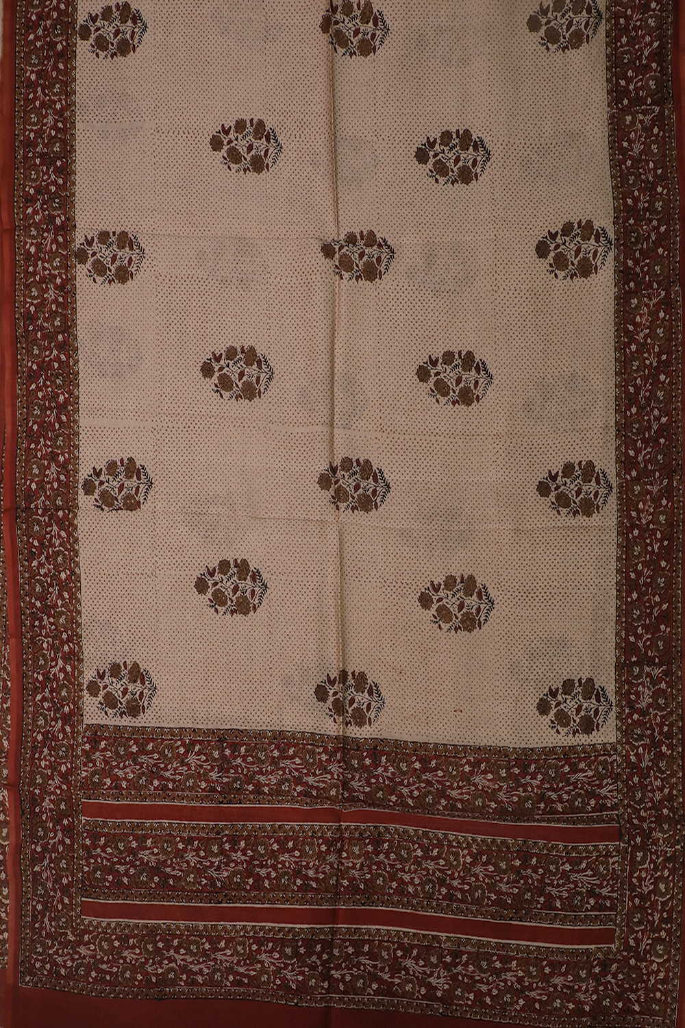 Chanderi Silk Cotton Dupatta - Matkatus 