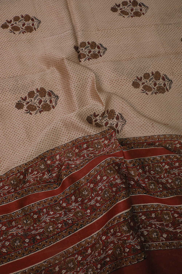 Silk Cotton Dupatta - Matkatus 
