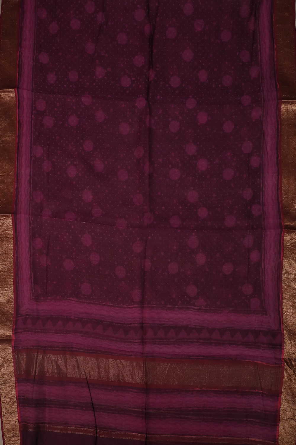 Chanderi Silk Cotton Dupatta - Matkatus 