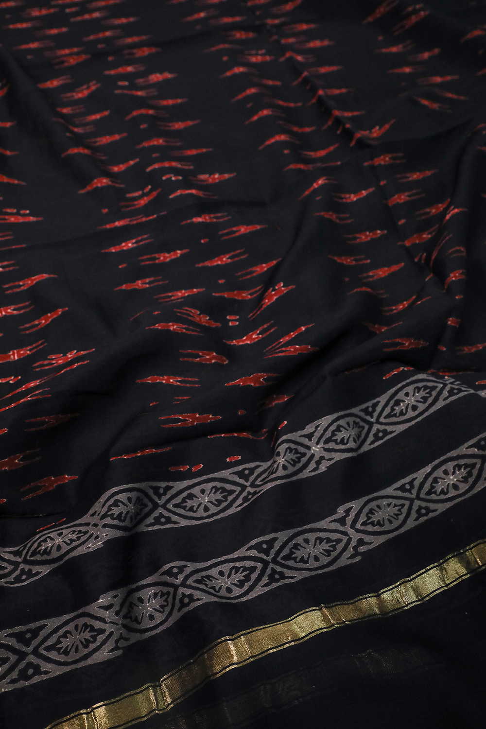 Silk Cotton Dupatta - Matkatus 