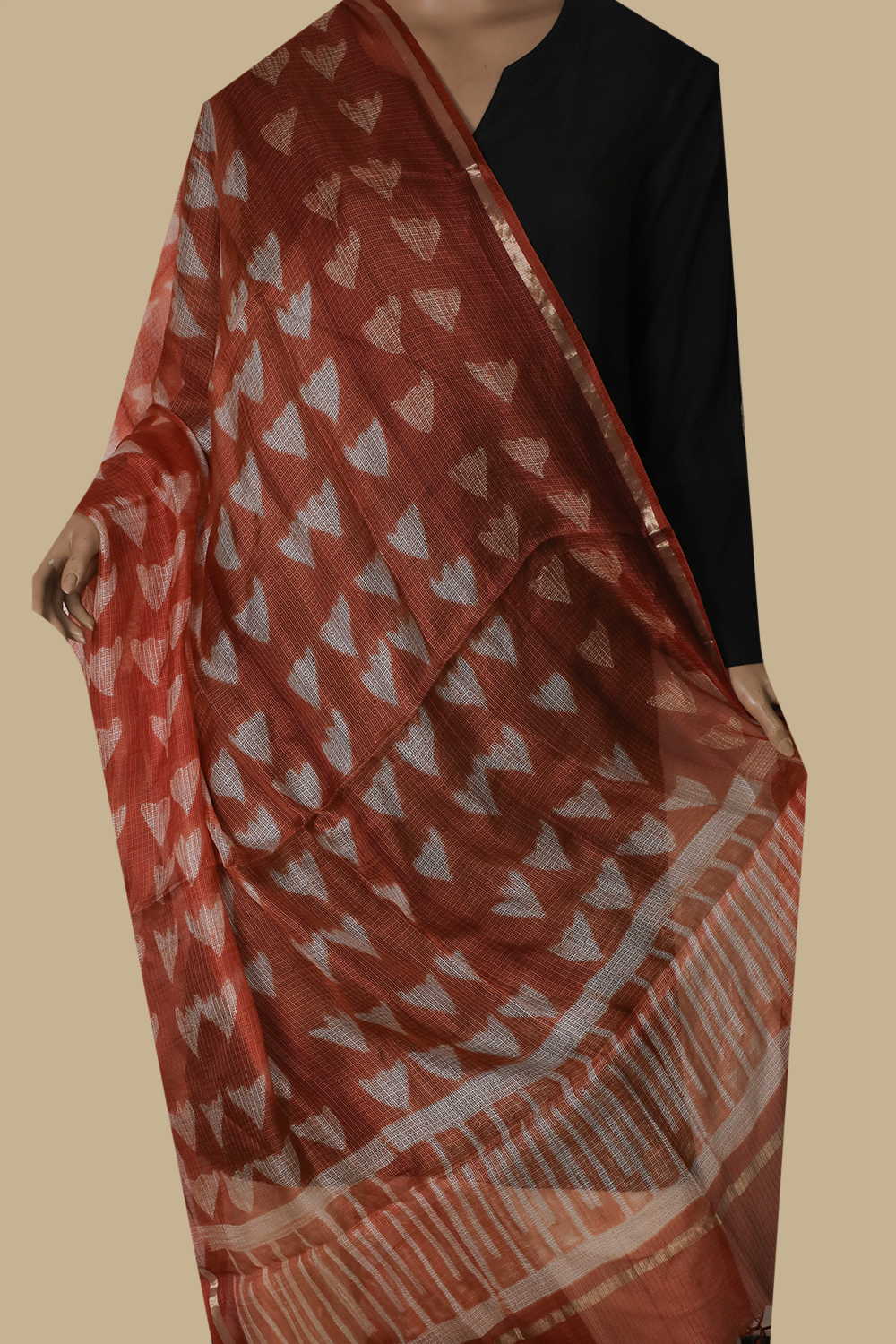 Kota Silk Dupatta - Matkatus 