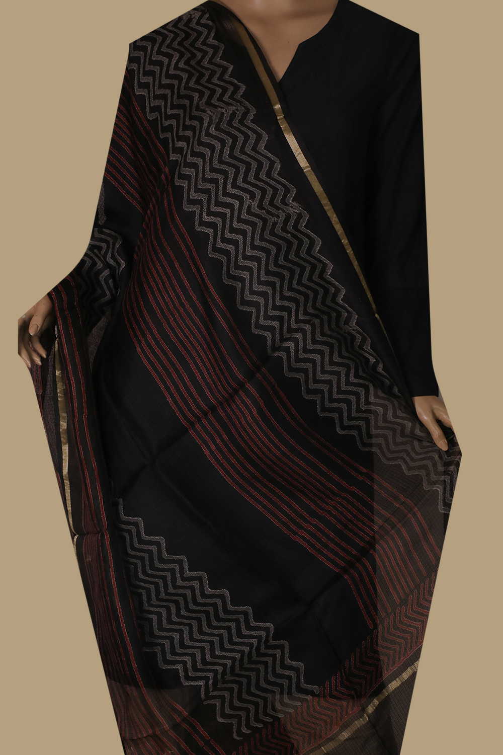 Kota Silk Dupatta - Matkatus 